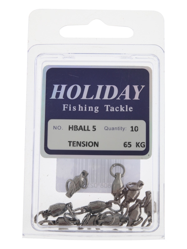 Holiday Ball Bearing Swivel with Solid Ring 65kg Qty 10