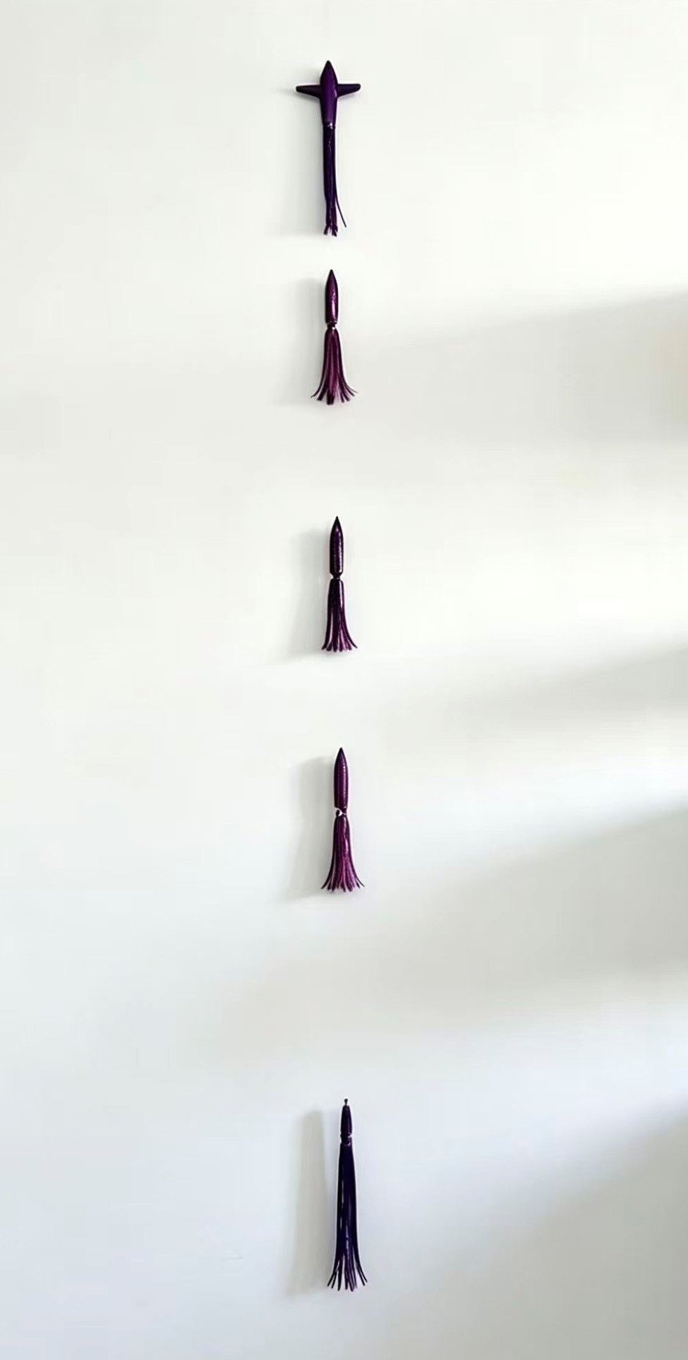 H2O Pro Hummingbird Bulb Squid Daisy Chain with Mean Machine Stinger Purple/Black 