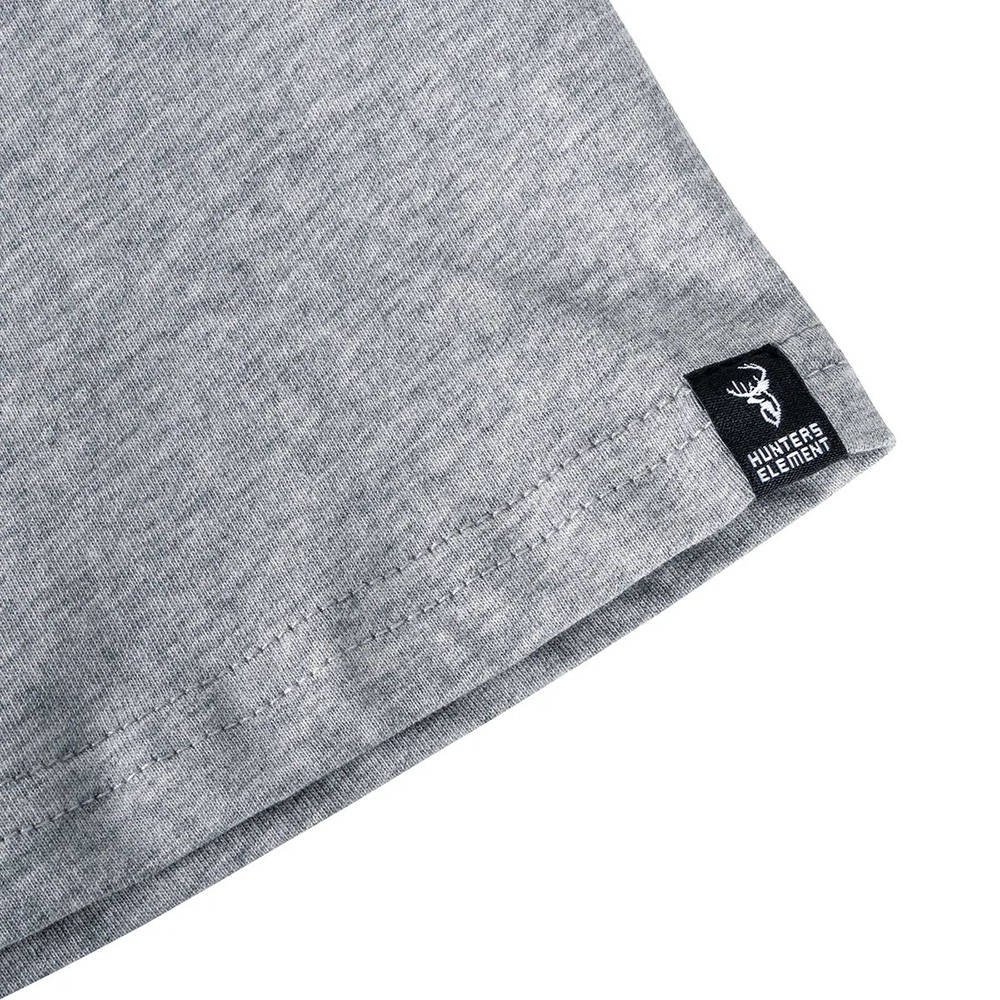 Hunters Element Roaring Reds Kids T-Shirt Grey Marle 6