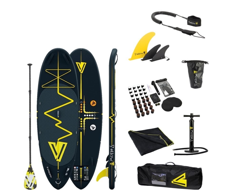 YellowV Heartbeat Junior Inflatable Stand Up Paddle Board 8ft
