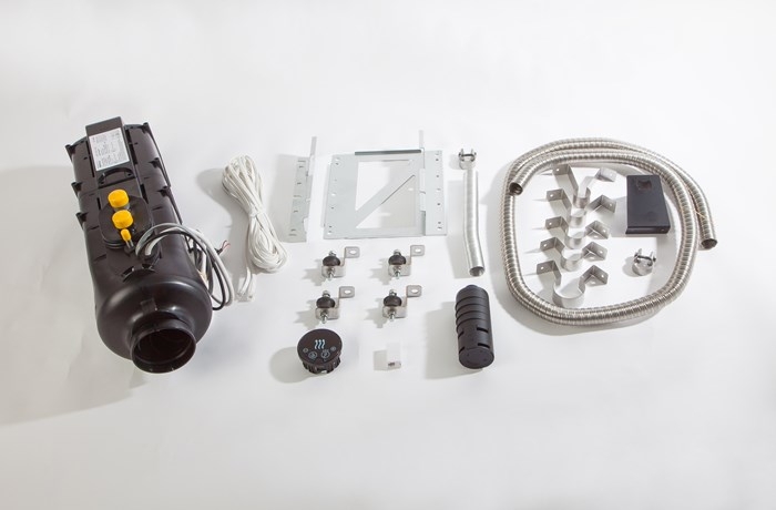 Whale Heat Air 5GTE Underfloor Space Heater 4.7kw - Gas