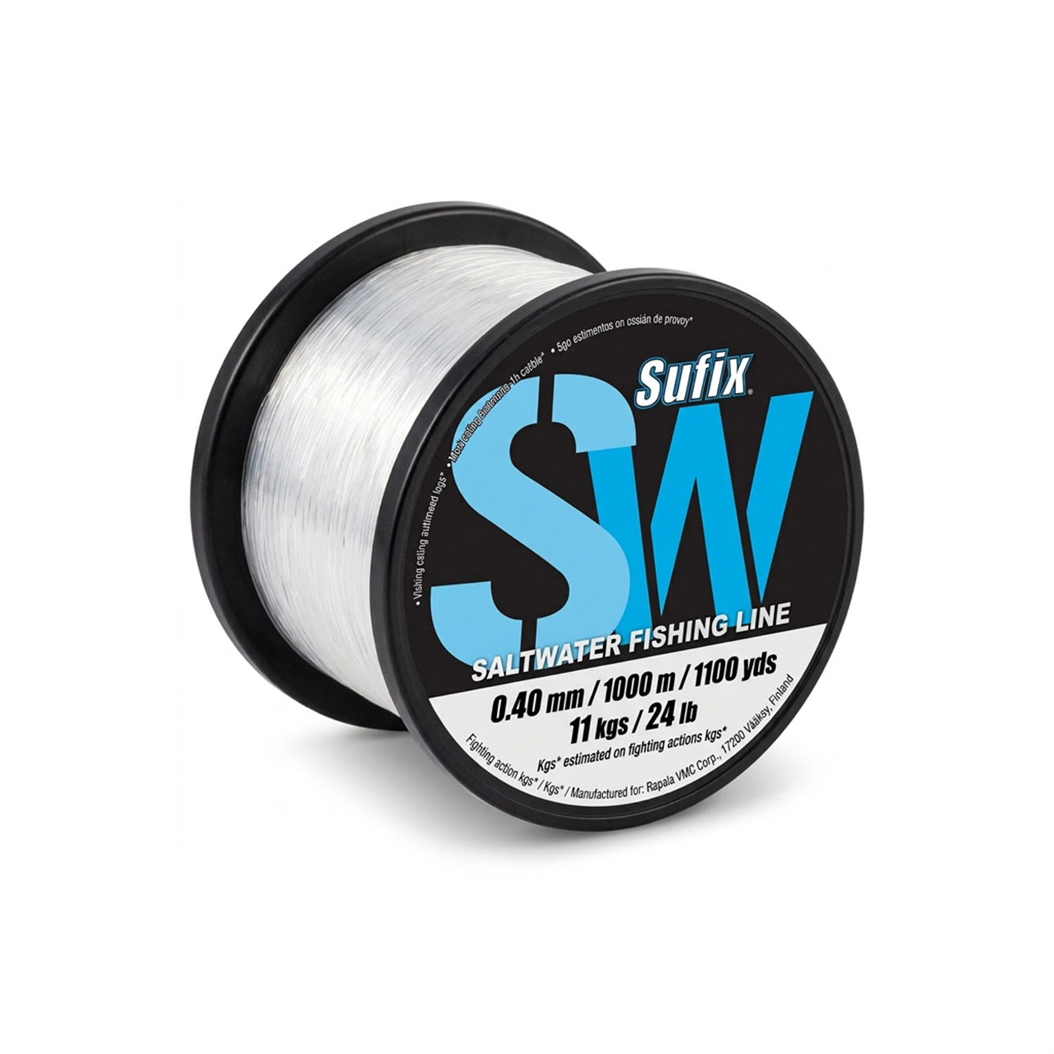 Sufix SW Saltwater Monofilament Line 1000m Clear