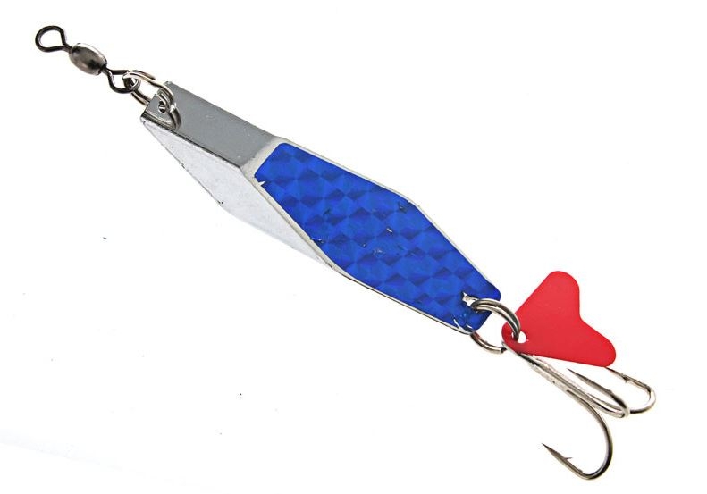 Holiday Hex Wobbler Lure 60g Blue