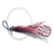 H2O Pro Hex Jet Xmas Tree Albacore Tuna Trolling Lure Rigged Pink/Blue Glitter