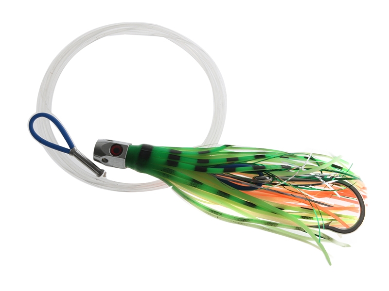 H2O Pro Hex Jet Xmas Tree Albacore Tuna Trolling Lure 12cm - Rigged Zucchini