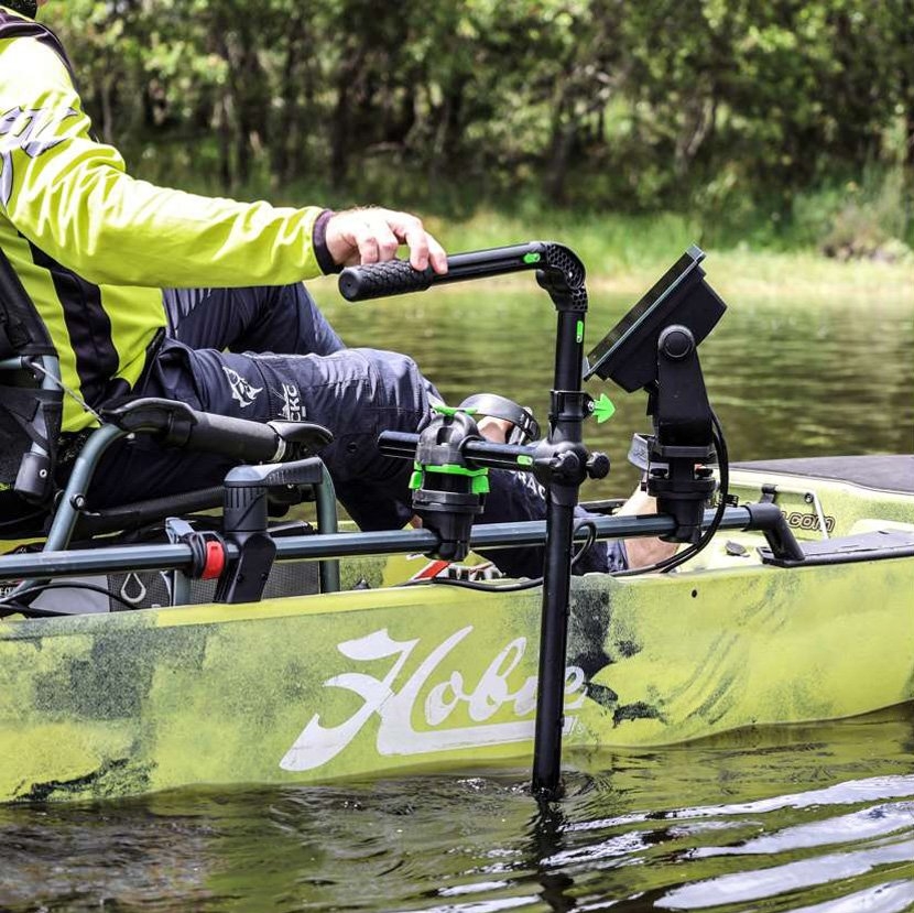 RAILBLAZA HEXX Live Pole 30 Live Sonar Transducer Mount