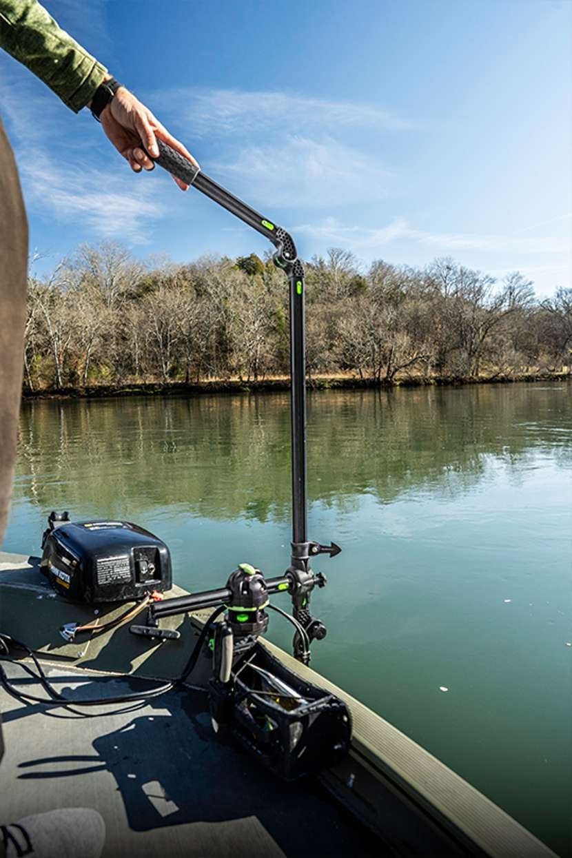 RAILBLAZA HEXX Live Pole 60 Live Sonar Transducer Mount