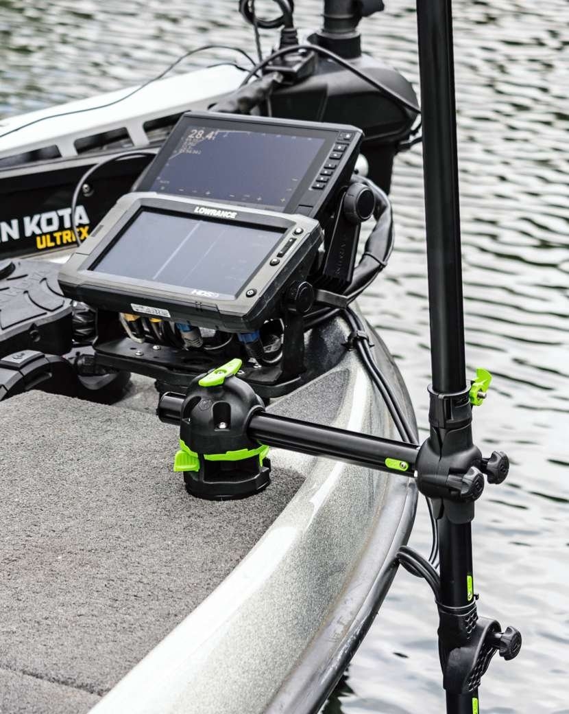 RAILBLAZA HEXX Live Pole 60 Live Sonar Transducer Mount