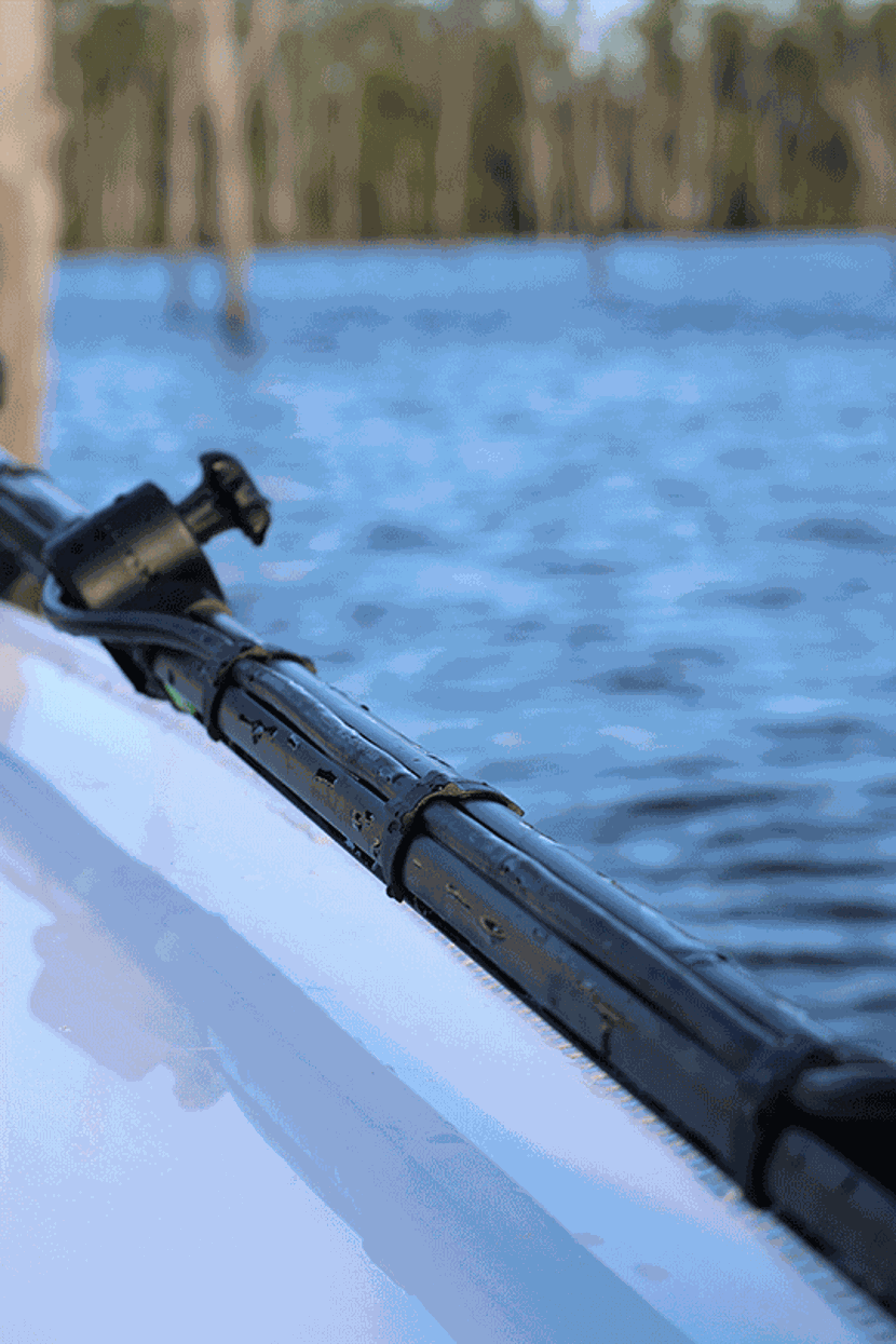 RAILBLAZA HEXX Live Pole 60 Live Sonar Transducer Mount