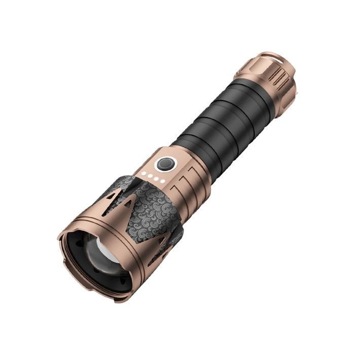 SKYFIRE 2000J Rechargeable Long-Range LED Torch 1800 Lumens