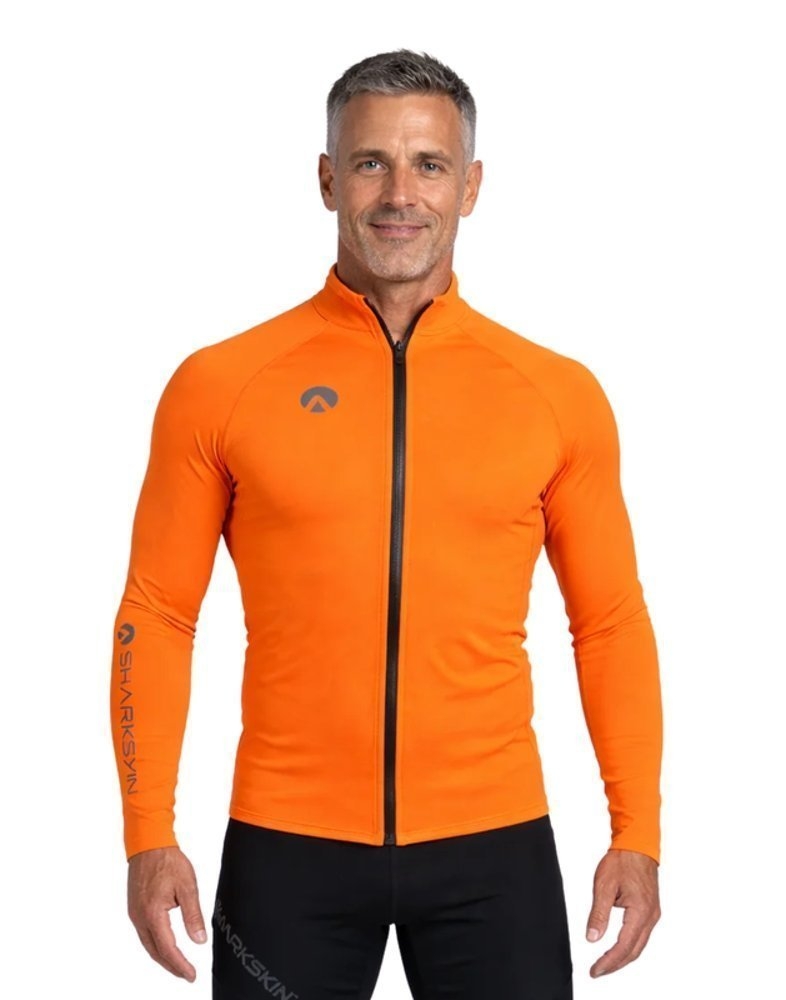 Sharkskin T2 High Performance Mens Full Zip Long Sleeve Top UPF50+