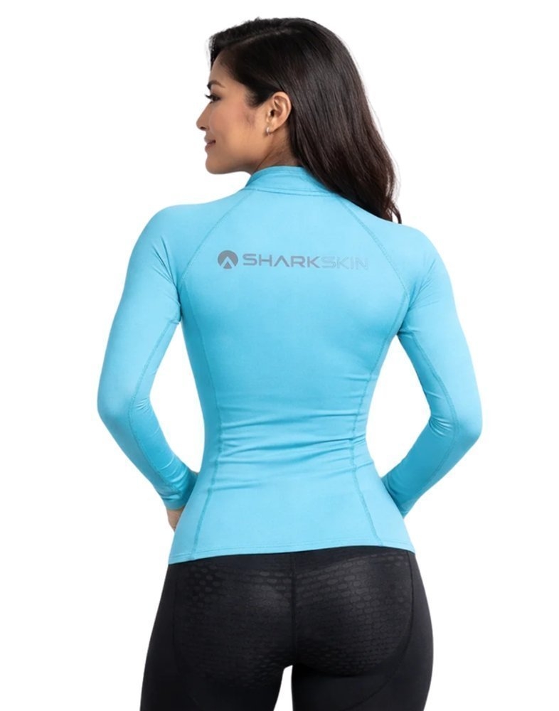 Sharkskin T2 High Performance Women Full Zip Long Sleeve Top UPF50+