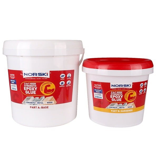 Norski 2:1 High Strength Epoxy Glue 3L