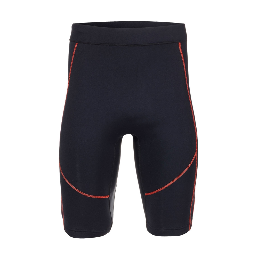 Musto Youth Sailing Shorts Black/Fire Orange Large Kids 12-13 Years