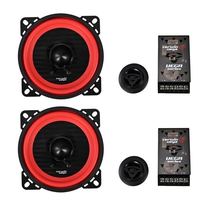 Cerwin-Vega Vega Series 2-Way Component Speakers 40W 4in