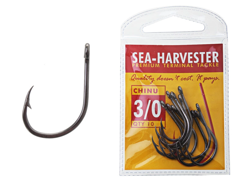 Sea Harvester Chinu Hooks 4/0 Qty 8 Sea Harvester Chinu Hooks 4/0 Qty 8