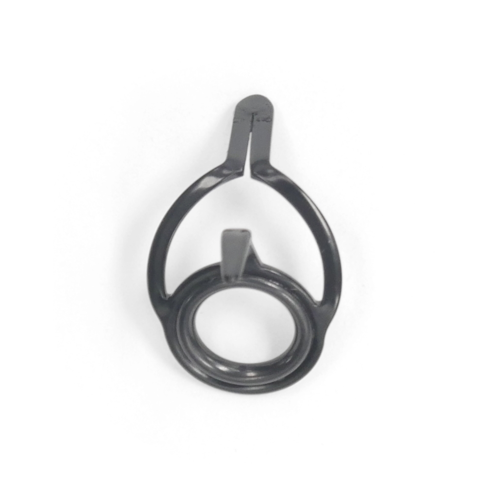 American Tackle Hard 3 Feet Rod Guide 12mm Black