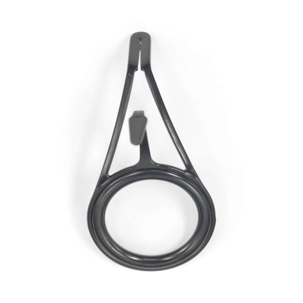 American Tackle Hard V-Frame Rod Guide 40mm Black