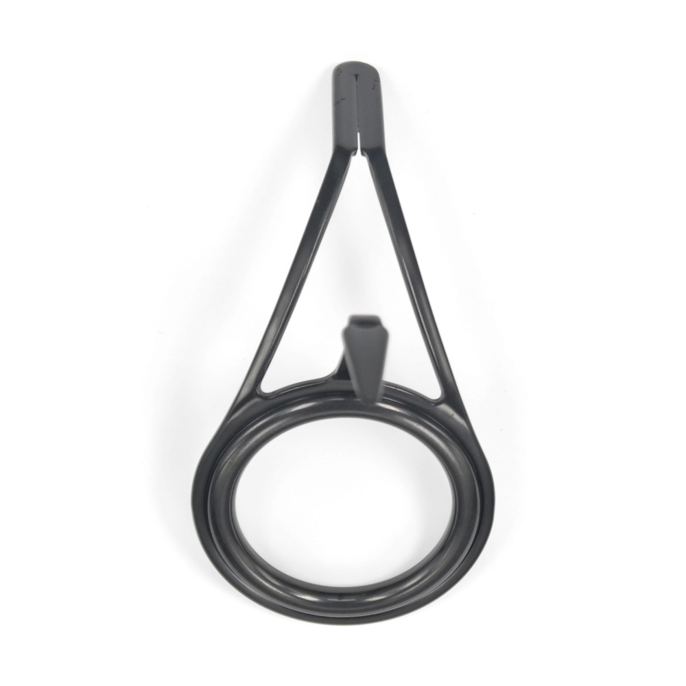 American Tackle Hard V-Frame Rod Guide 8mm Black