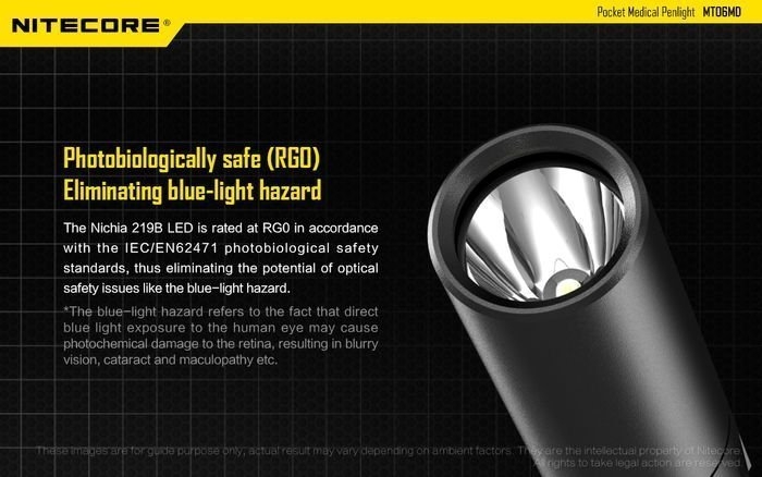 NITECORE Medical Flashlight 180 Lumen