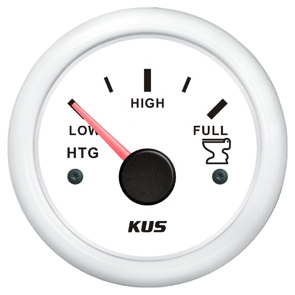 KUS Holding Tank Gauge 0-190 White