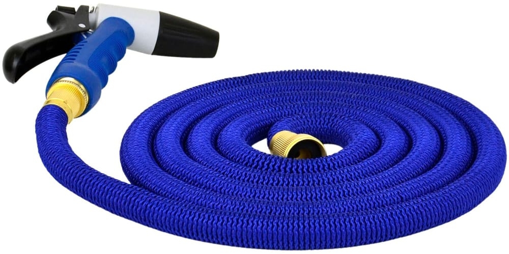 HoseCoil Expandable Hose with Spray Nozzel 25ft