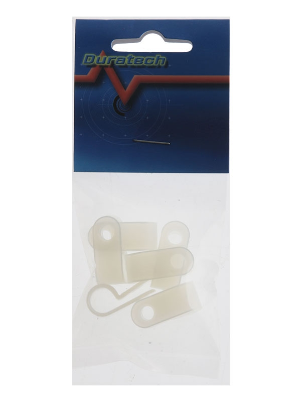 Cable Clamps for 5mm Cable Qty 6