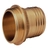 V-Quipment Bronze Hose Pillar 1/2in G-Thread for 13mm Hose
