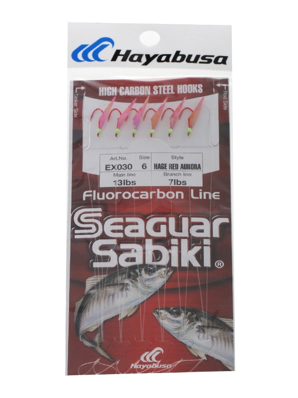 Hayabusa Seaguar Sabiki Rig Size 6