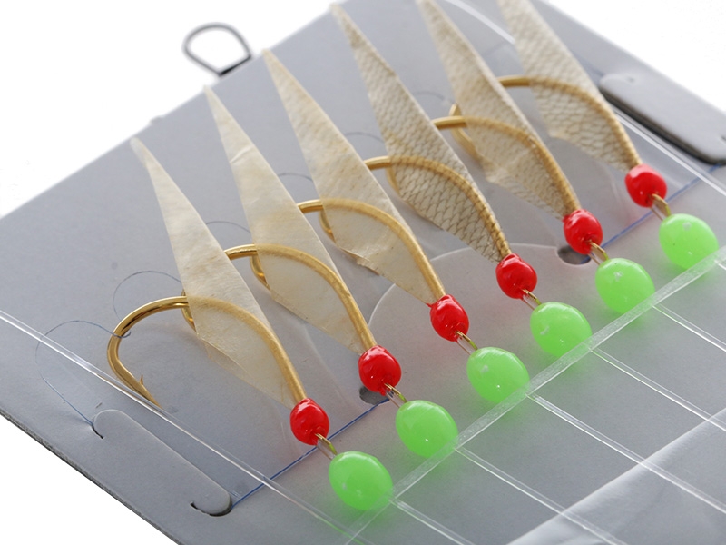 Hayabusa Saltwater Hot Hooks Gold Sabiki Rig Size 18