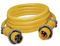 Hubbell CS100IT4 3-Wire Shore Cord 100ft 100A 125/250V
