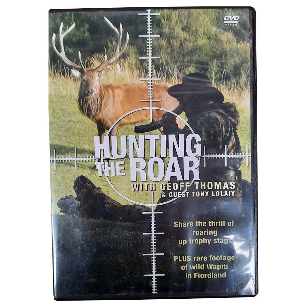 Geoff Thomas Outdoors Hunting The Roar DVD