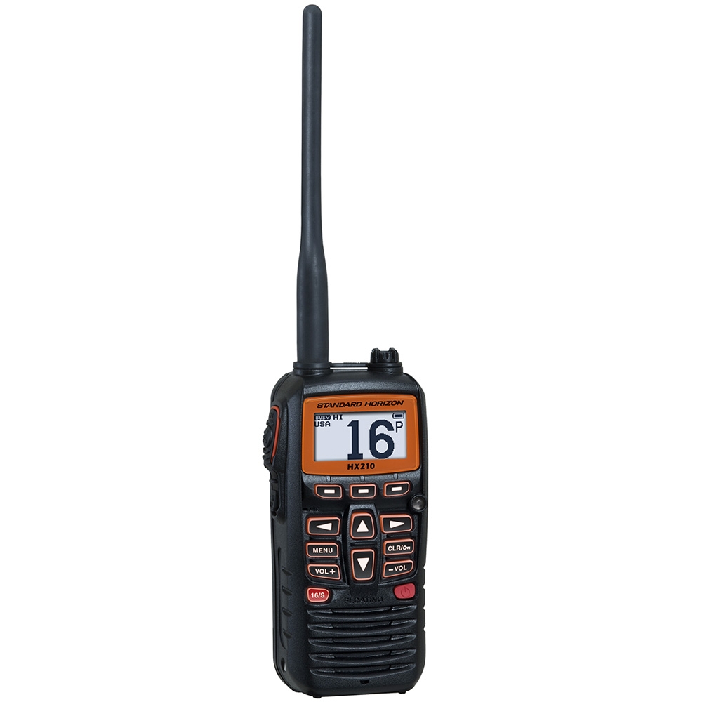 Standard Horizon HX210 Floating Handheld VHF Radio 6W