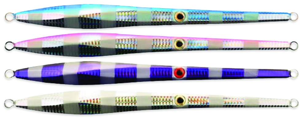 Zest Hyper Deep Jig 300g Silver Zebra Zest Hyper Deep Jig 300g Silver Zebra