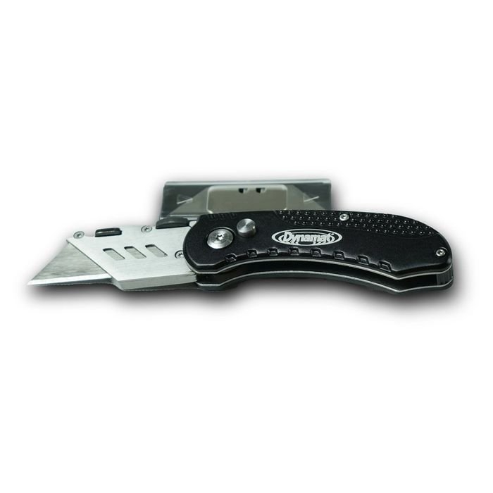 Dynamat Folding Utility Knife with 3 Extra Blades