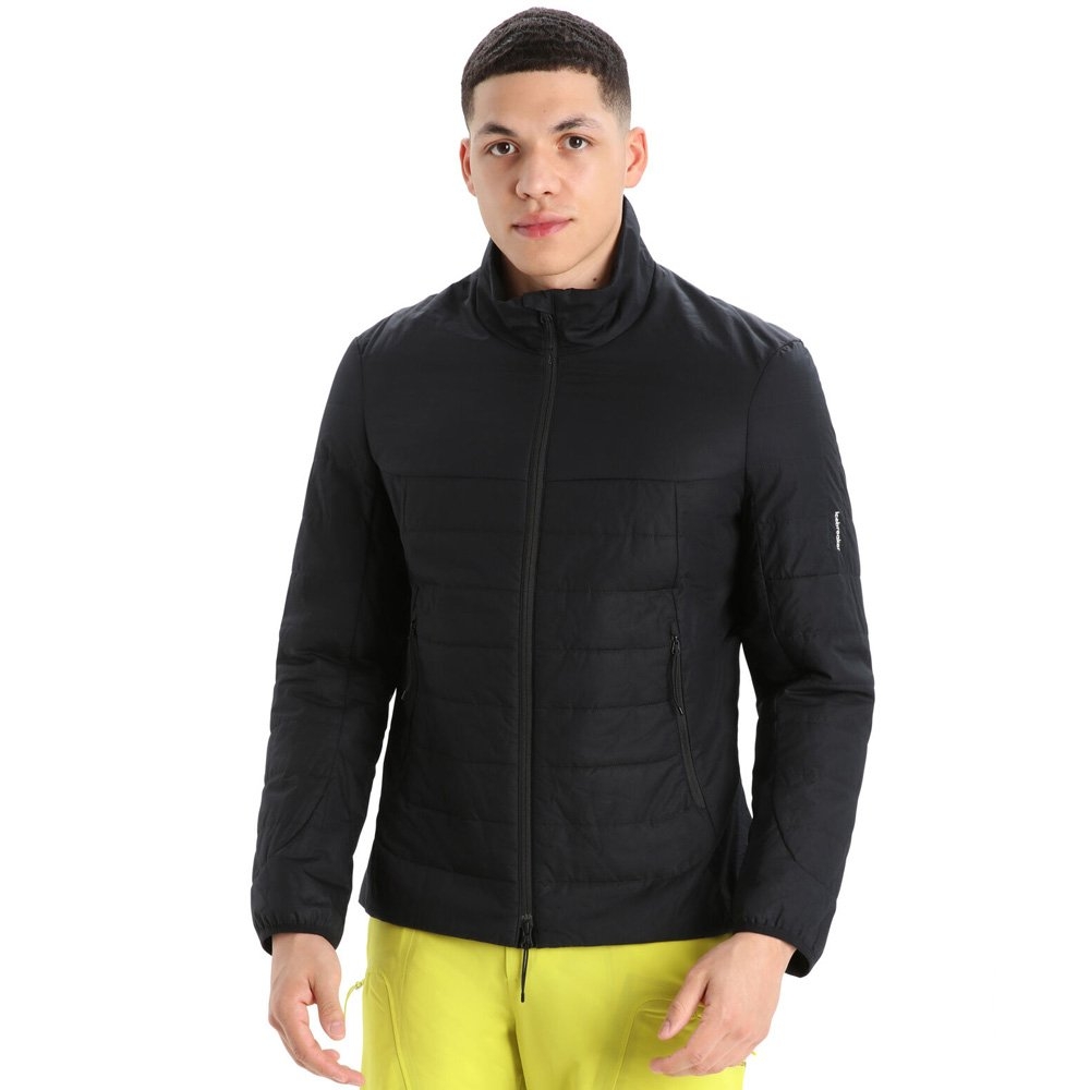 Icebreaker Mens MerinoLoft Jacket Black 2XL