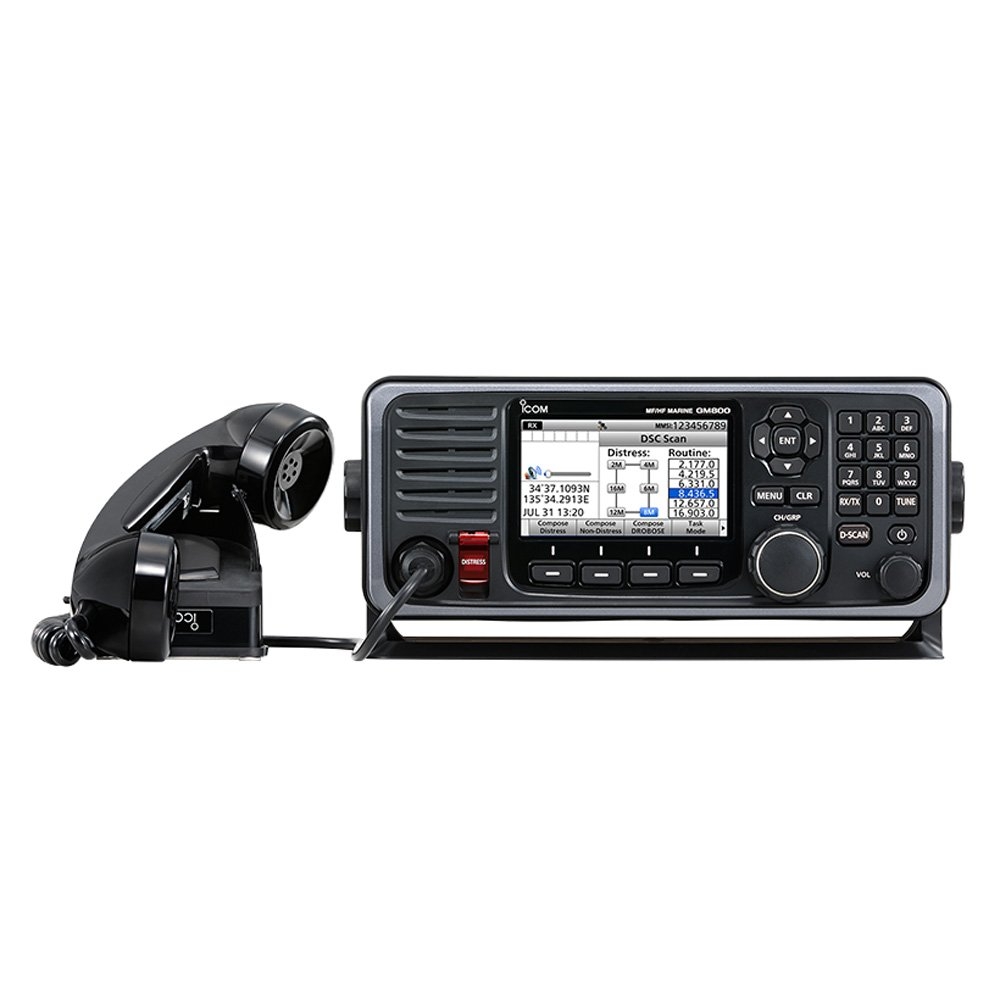Icom GM800 GMDSS MF/HF Marine Transceiver Class A DSC