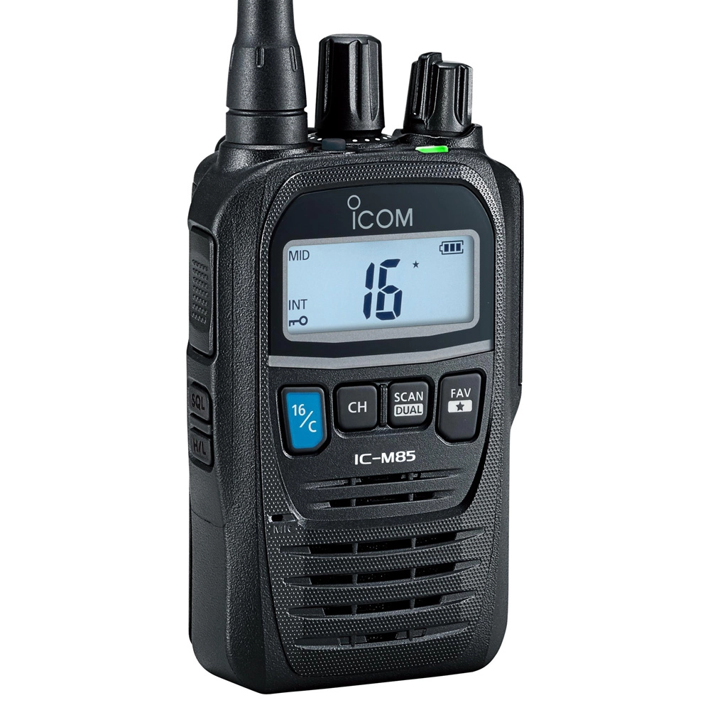 Icom IC-M85 EURO Handheld VHF Radio Icom IC-M85 EURO Handheld VHF Radio