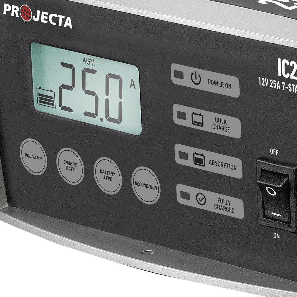 Projecta IC35 Intelli-Charge 7/5-Stage Automatic Battery Charger 12V 35A