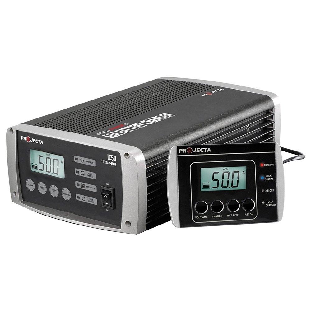 Projecta IC50 Intelli-Charge 7/5-Stage Automatic Battery Charger 12V 50A