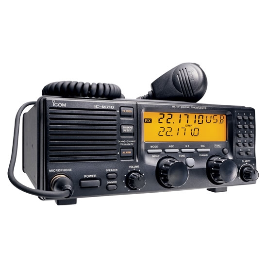Icom IC-M710 HF SSB Radio with AT-130 Automatic Tuner Unit