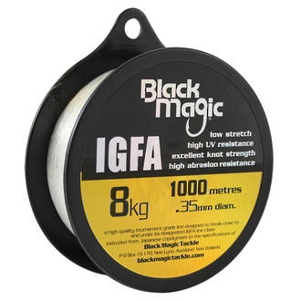 Black Magic IGFA Clear Line Bulk Spool 24kg 5280m - 2kg