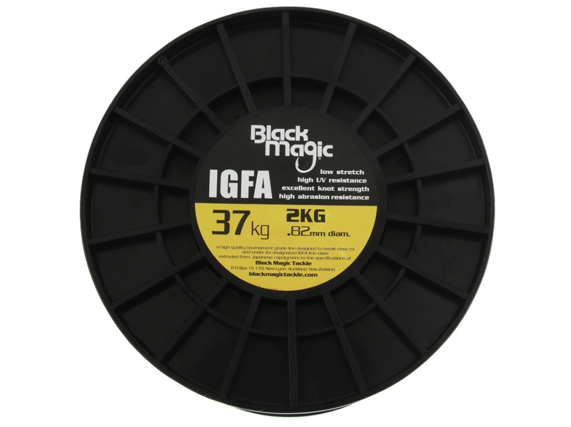 Black Magic IGFA Clear Line Bulk Spool 37kg 3340m - 2kg