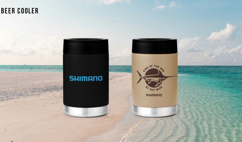 Shimano Insulated Beer Coozie/Stubby Holder Black