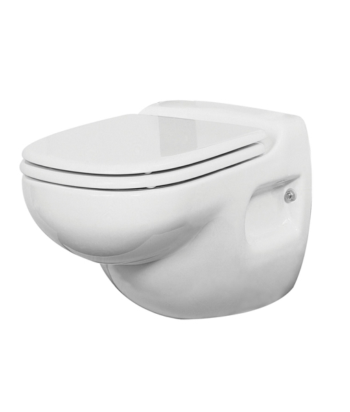 VETUS Electric Wall Toilet with Control Panel 12V