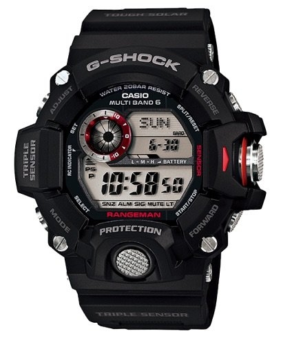 G-Shock GW9400-1D Rangeman Watch with Triple Sensor 200m