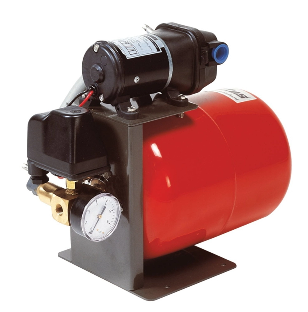 VETUS Pressurised Water System 12 Volt Deluxe with 8 Litre Tank VETUS Pressurised Water System 12 Volt Deluxe with 8 Litre Tank