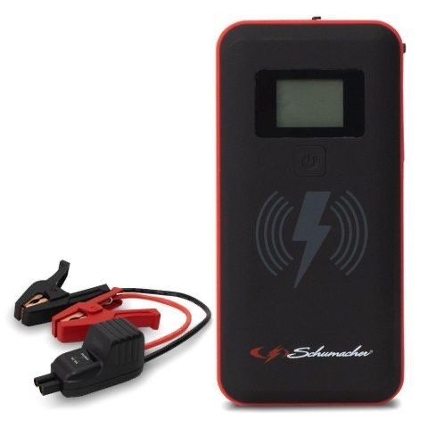 Schumacher SL473 Water-Resistant Lithium Ion Jump Starter/Power Bank 12V 1500A