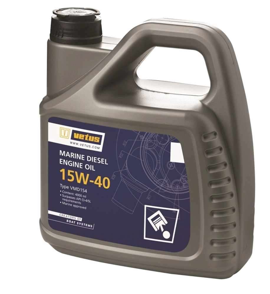 VETUS Marine Diesel Engine Oil 15W-40 4L VETUS Marine Diesel Engine Oil 15W-40 4L