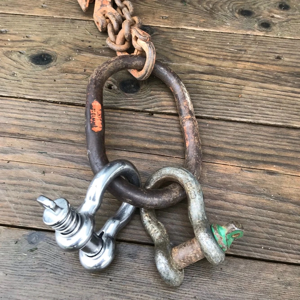 Snap-D 304 Stainless Steel Bow Shackle 19mm 3000kg Snap-D 304 Stainless Steel Bow Shackle 19mm 3000kg